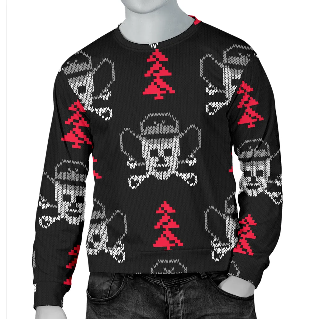 Christmas Skull Ugly Sweater