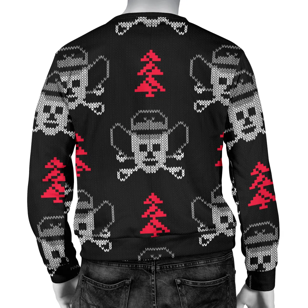 Christmas Skull Ugly Sweater