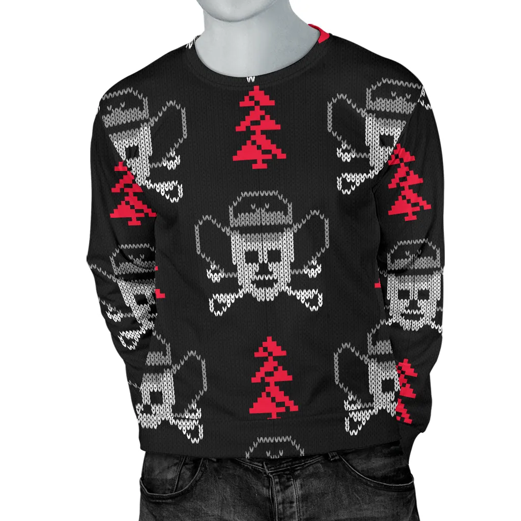 Christmas Skull Ugly Sweater