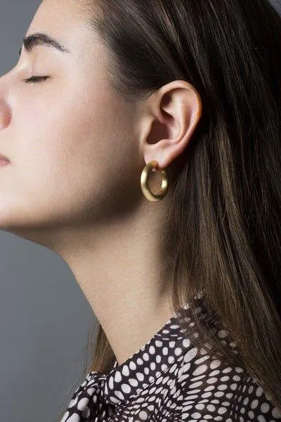 Chunky Hoops Gold