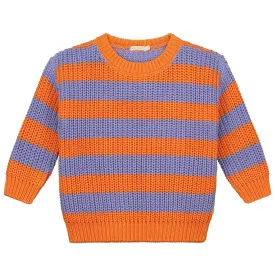 Chunky Knitted Sweater – Happy Stripes