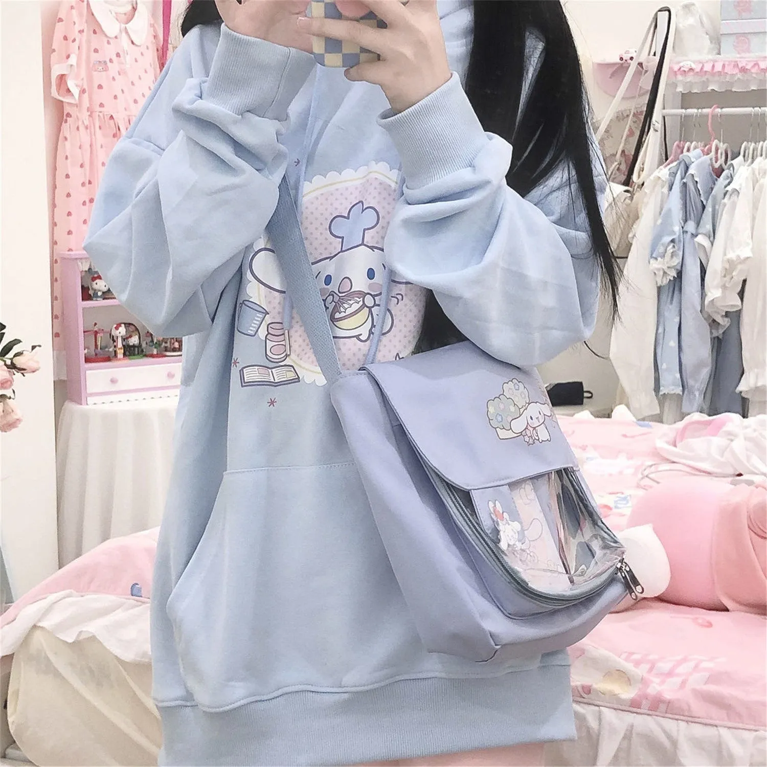 Cinnamoroll Cake Hoodie