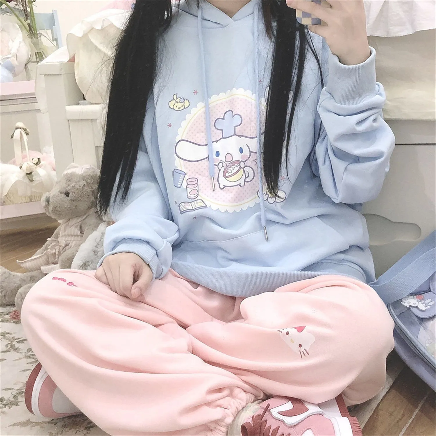 Cinnamoroll Cake Hoodie