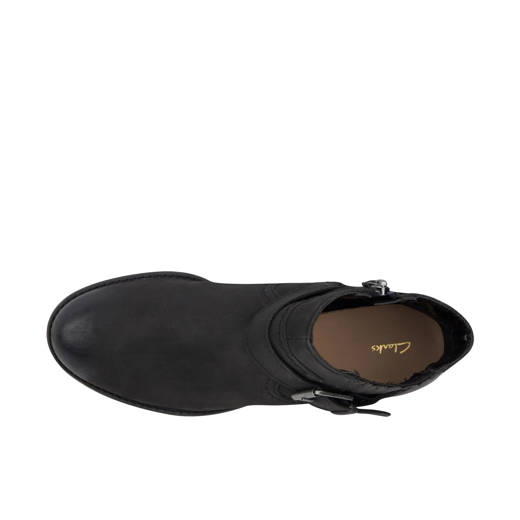 Clarks Womens Clarkwell Strap Black