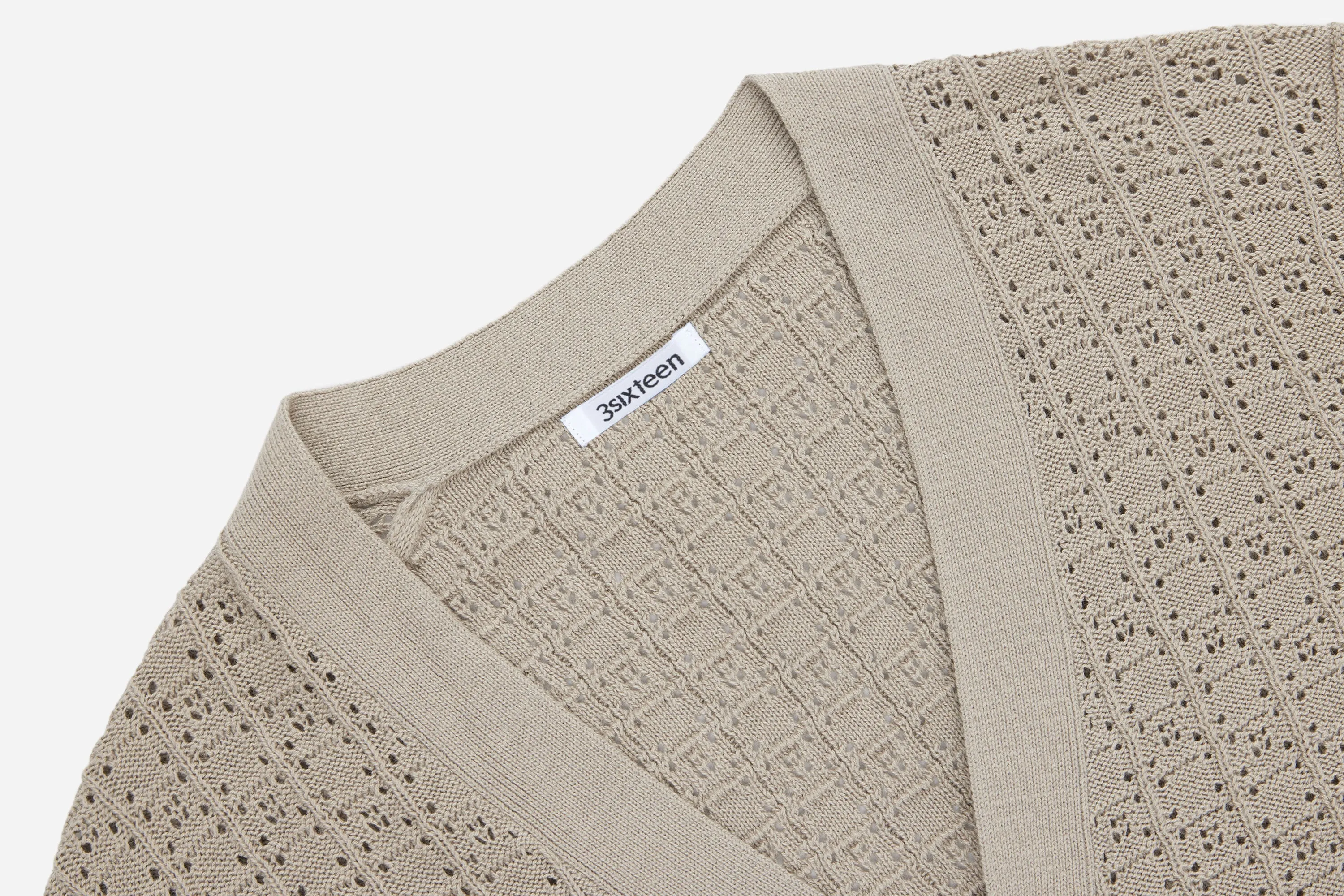 Classic Cardigan ~ Stone Domino