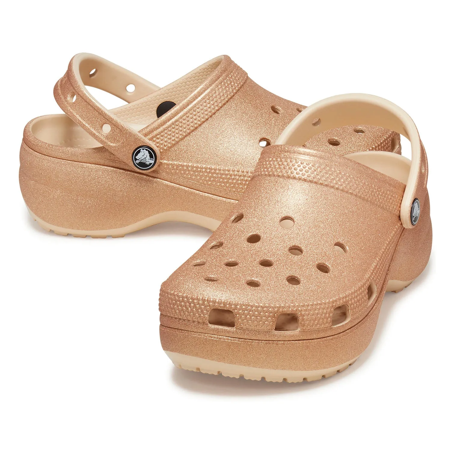 Classic Platform Glitter Clog Womens