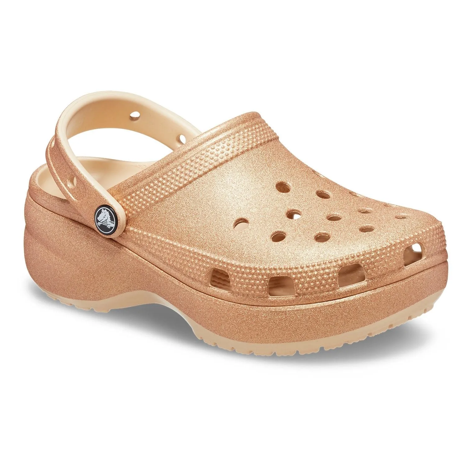 Classic Platform Glitter Clog Womens