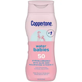 Coppertone Waterbabies Baby Sunscreen Lotion SPF 50