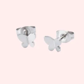 Delicate Butterfly Hypoallergenic Earrings