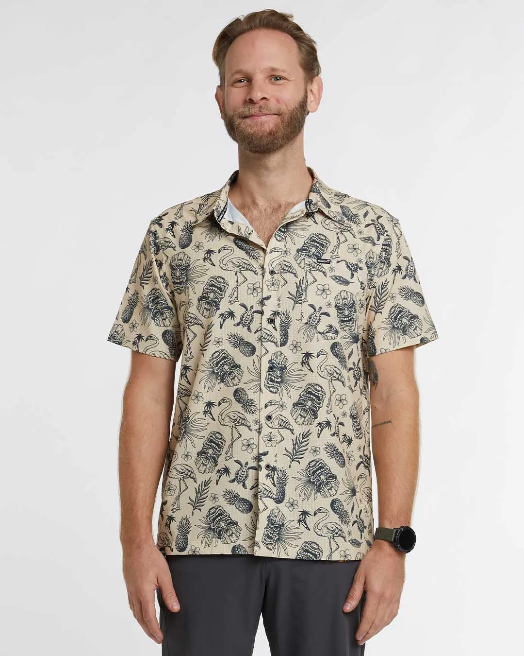 Dharco Mens Tech Party Shirt | Fraser