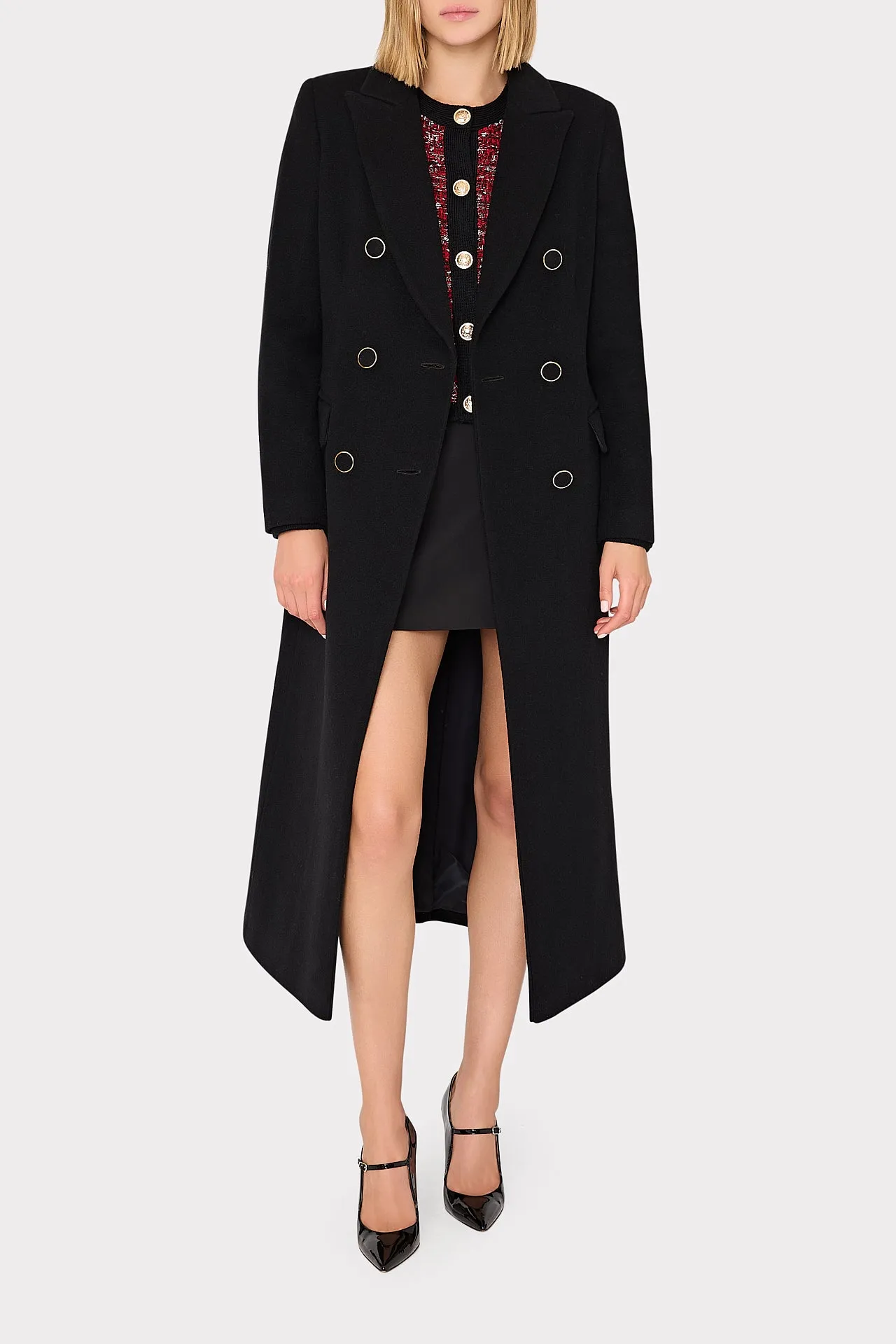 Double Breasted Wool Coat