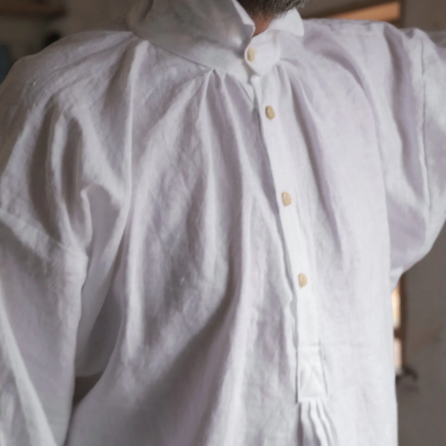 Early 19th Century Empire Shirt in Linen