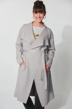 Eb & Ive Cordova Cardigan In Grey