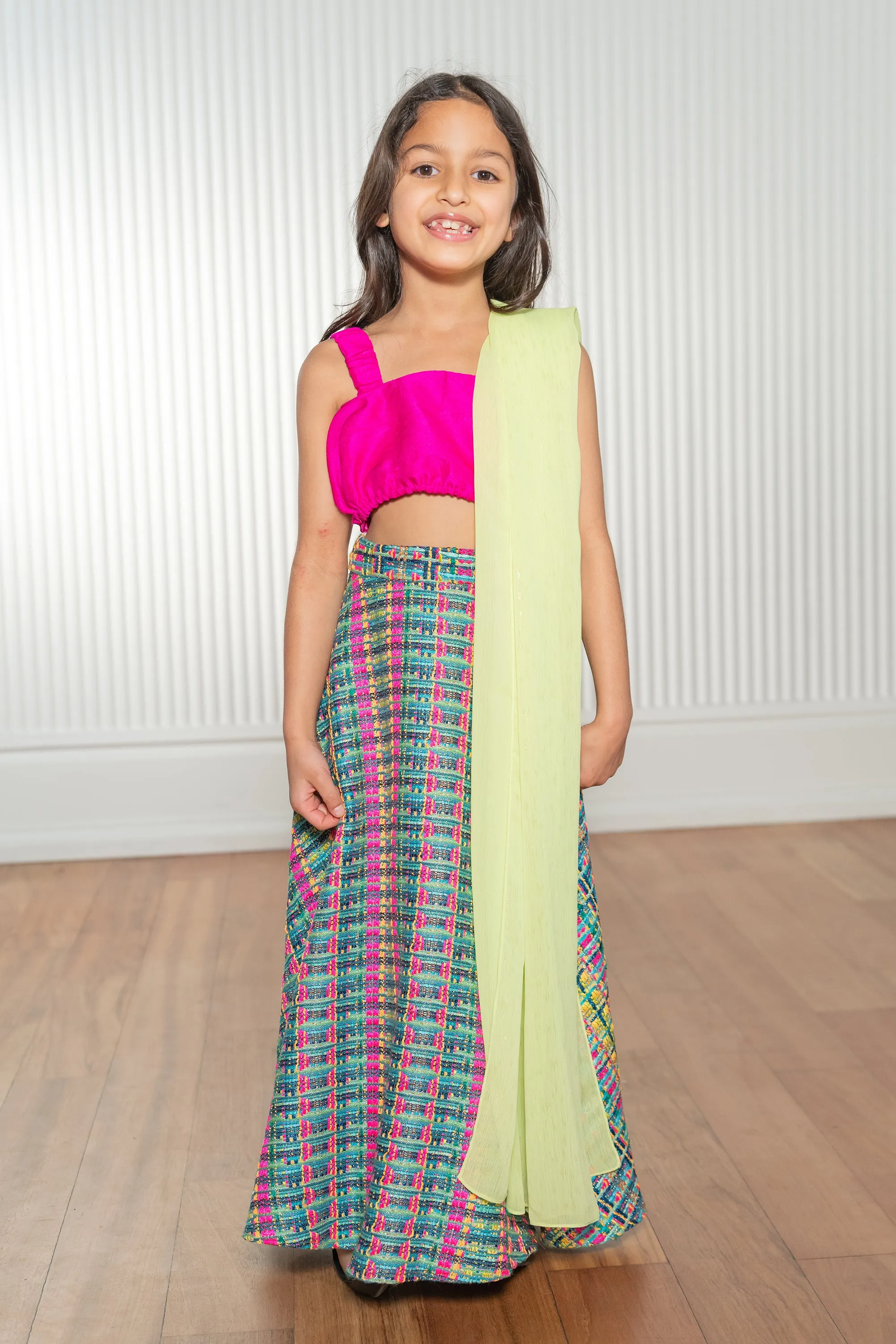 ELA Kids Lehenga Top