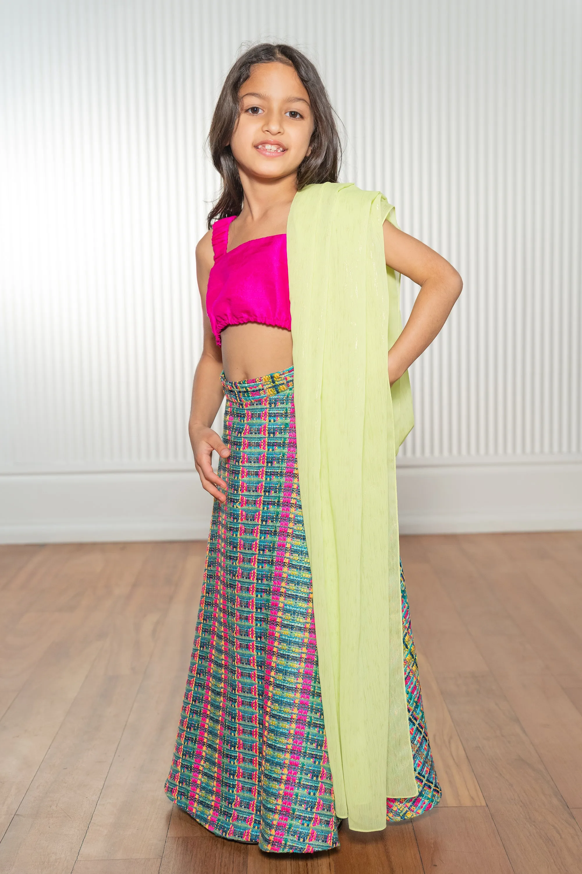 ELA Kids Lehenga Top