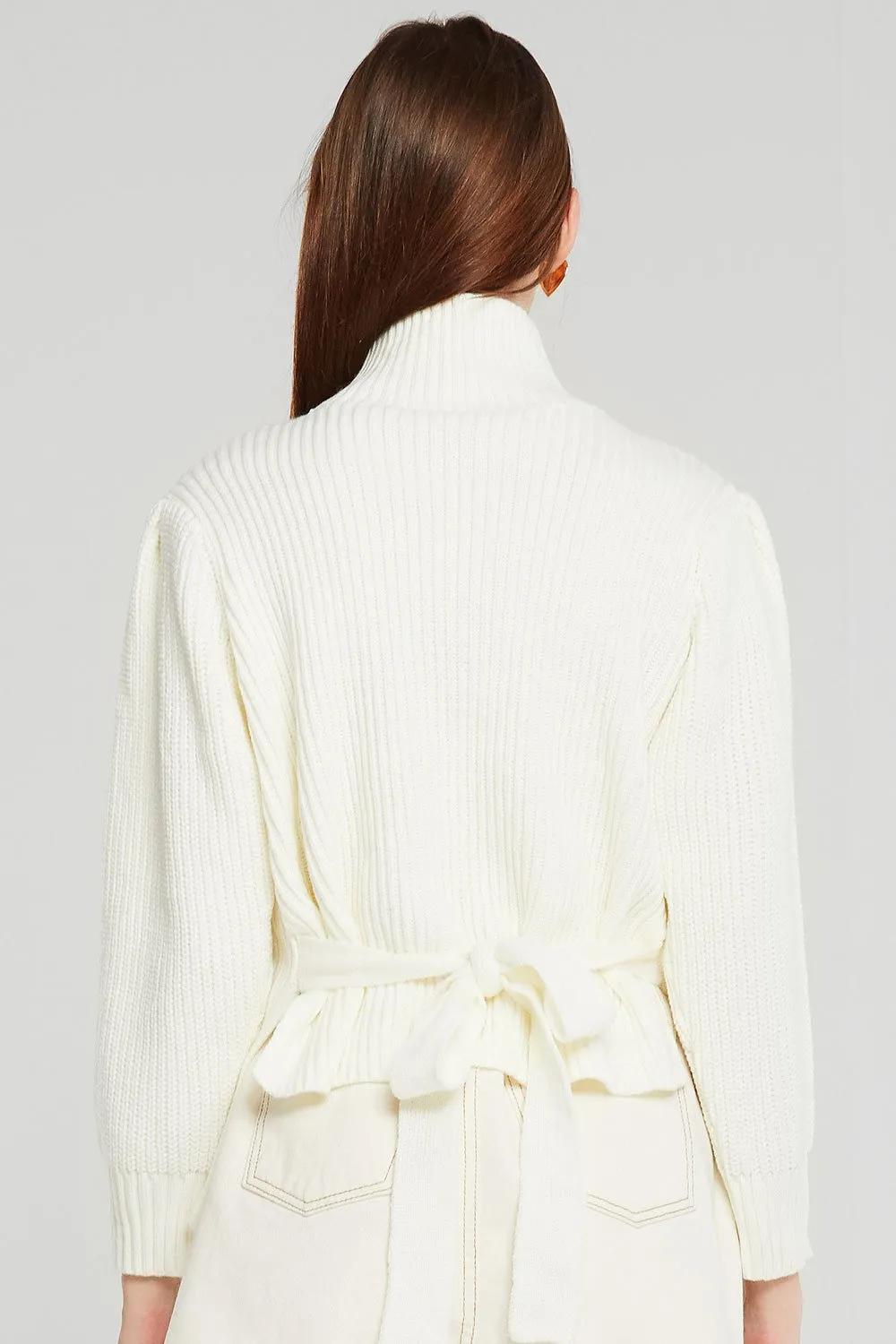 Ellie Rib Knit Jumper w/Belt