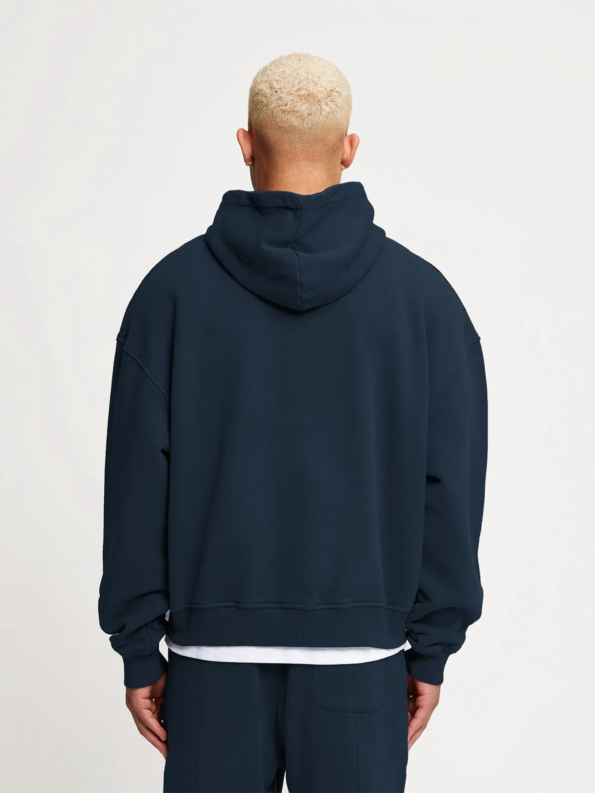 ESSENTIAL HOODIE - NAVY