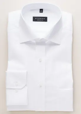 Eterna X-Tall White Shirt White