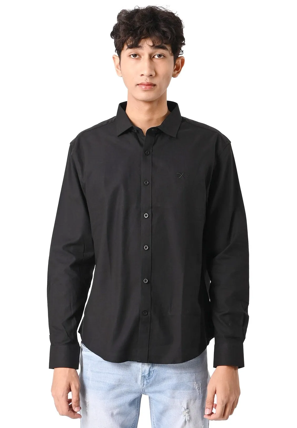 EXHAUST Long Sleeve Shirt [Slim Fit] 1504