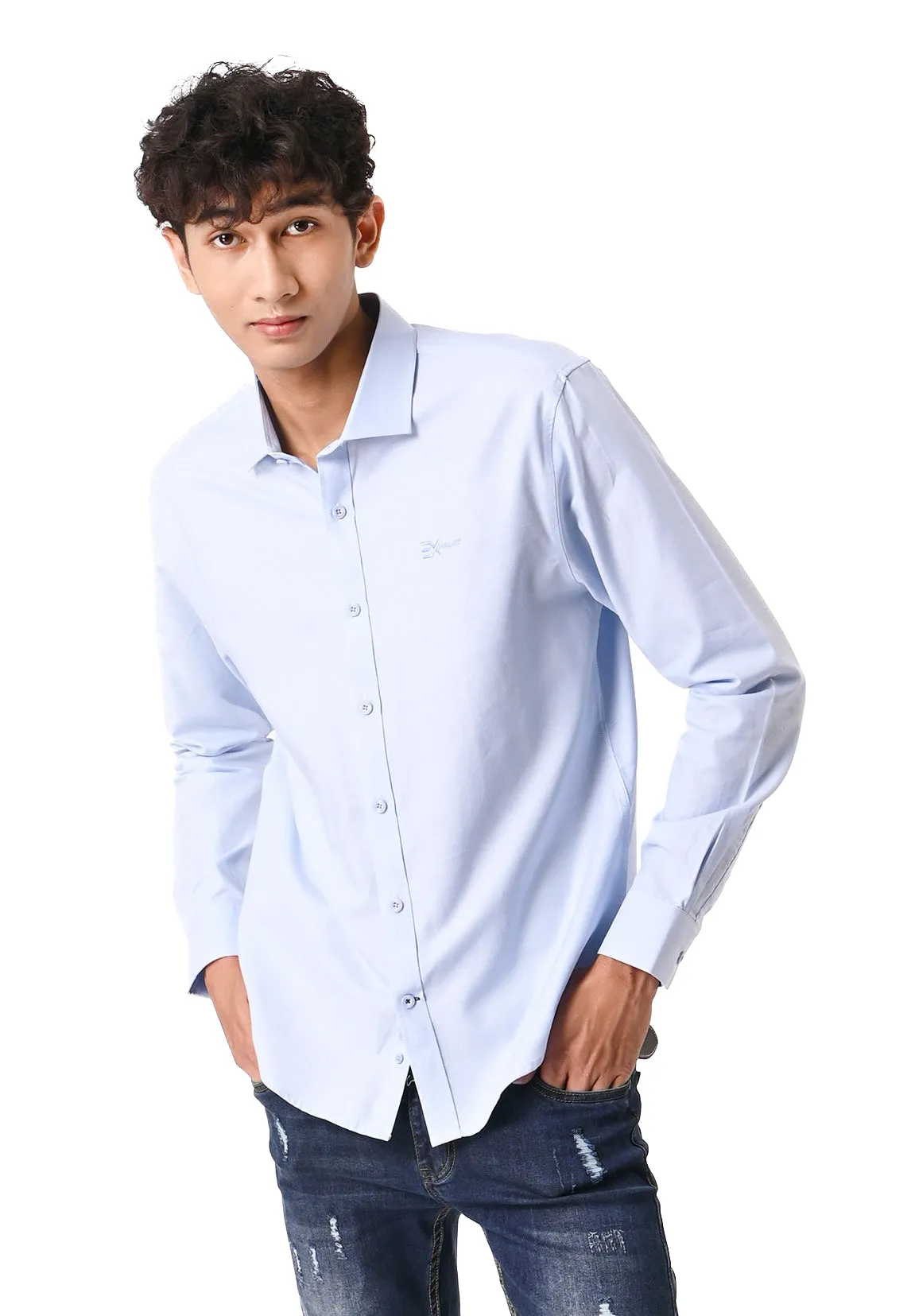 EXHAUST Long Sleeve Shirt [Slim Fit] 1504