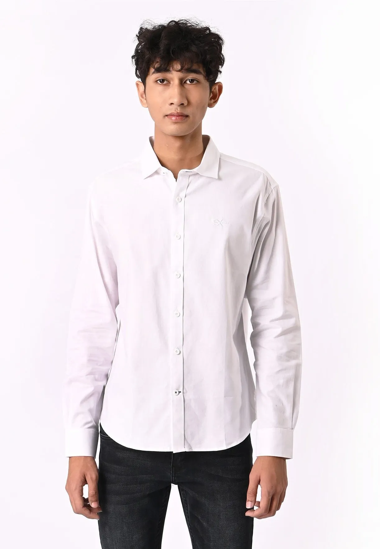 EXHAUST Long Sleeve Shirt [Slim Fit] 1504