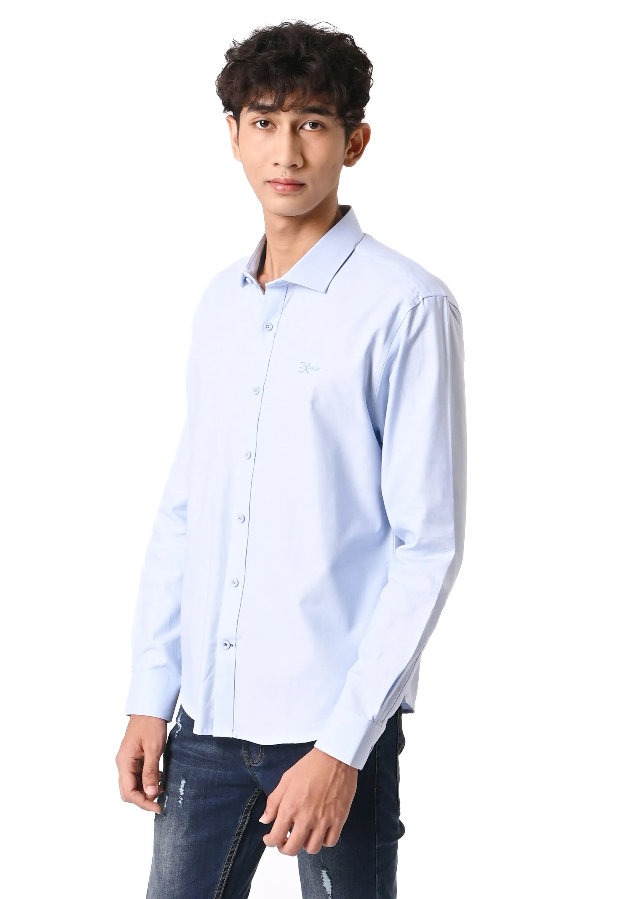 EXHAUST Long Sleeve Shirt [Slim Fit] 1504