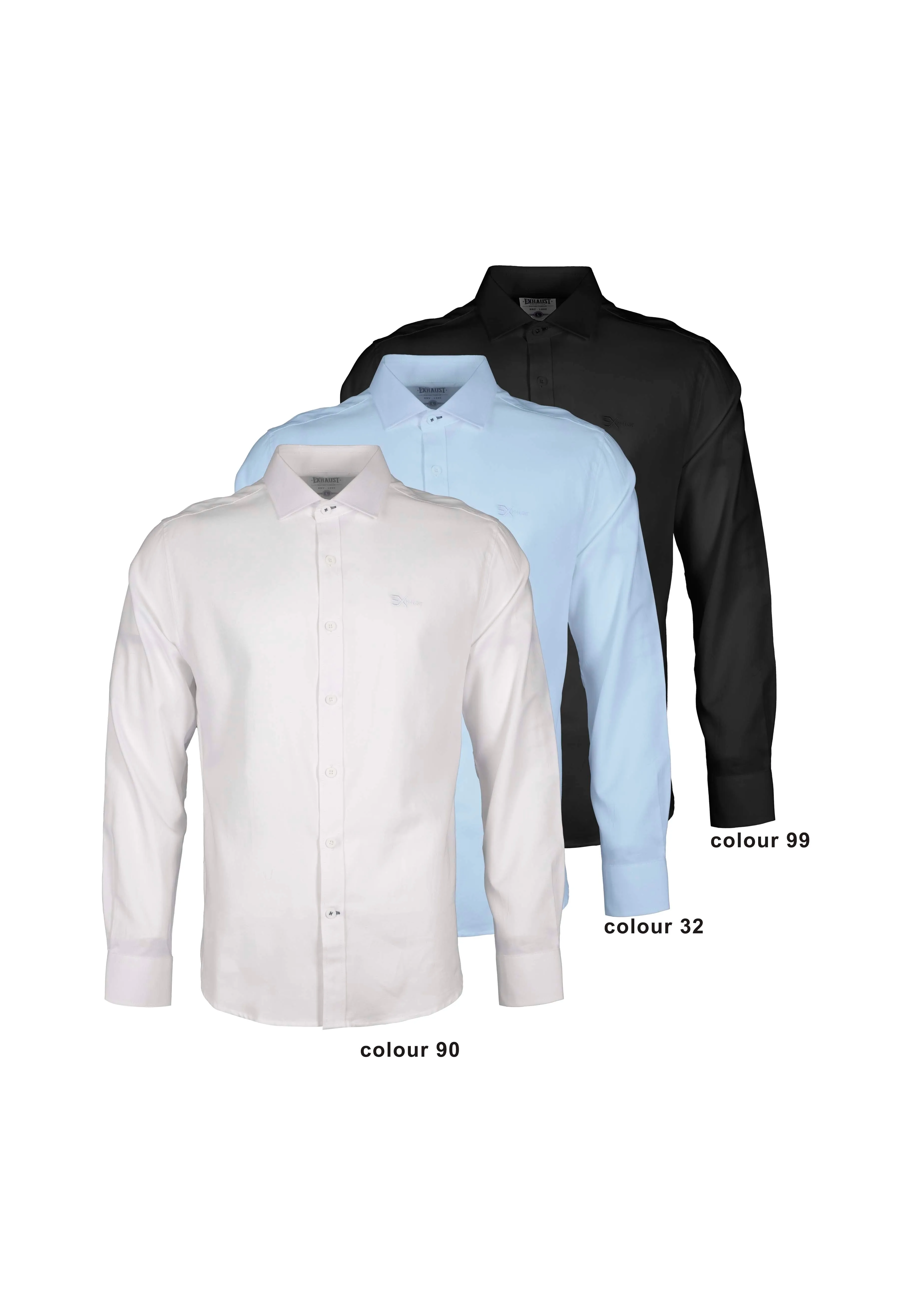 EXHAUST Long Sleeve Shirt [Slim Fit] 1504