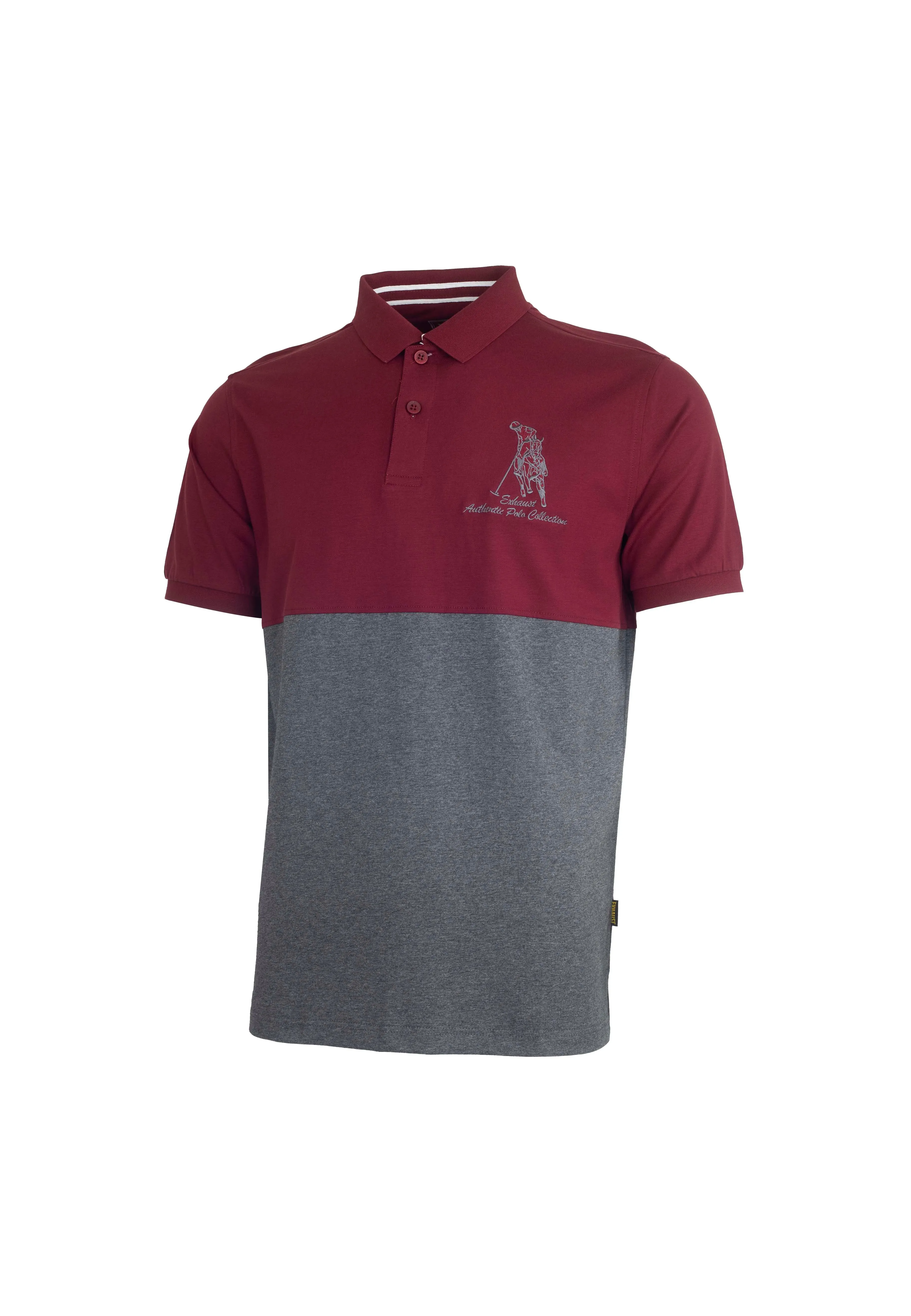 EXHAUST Mens Polo T-Shirt [Slim Fit] 1427