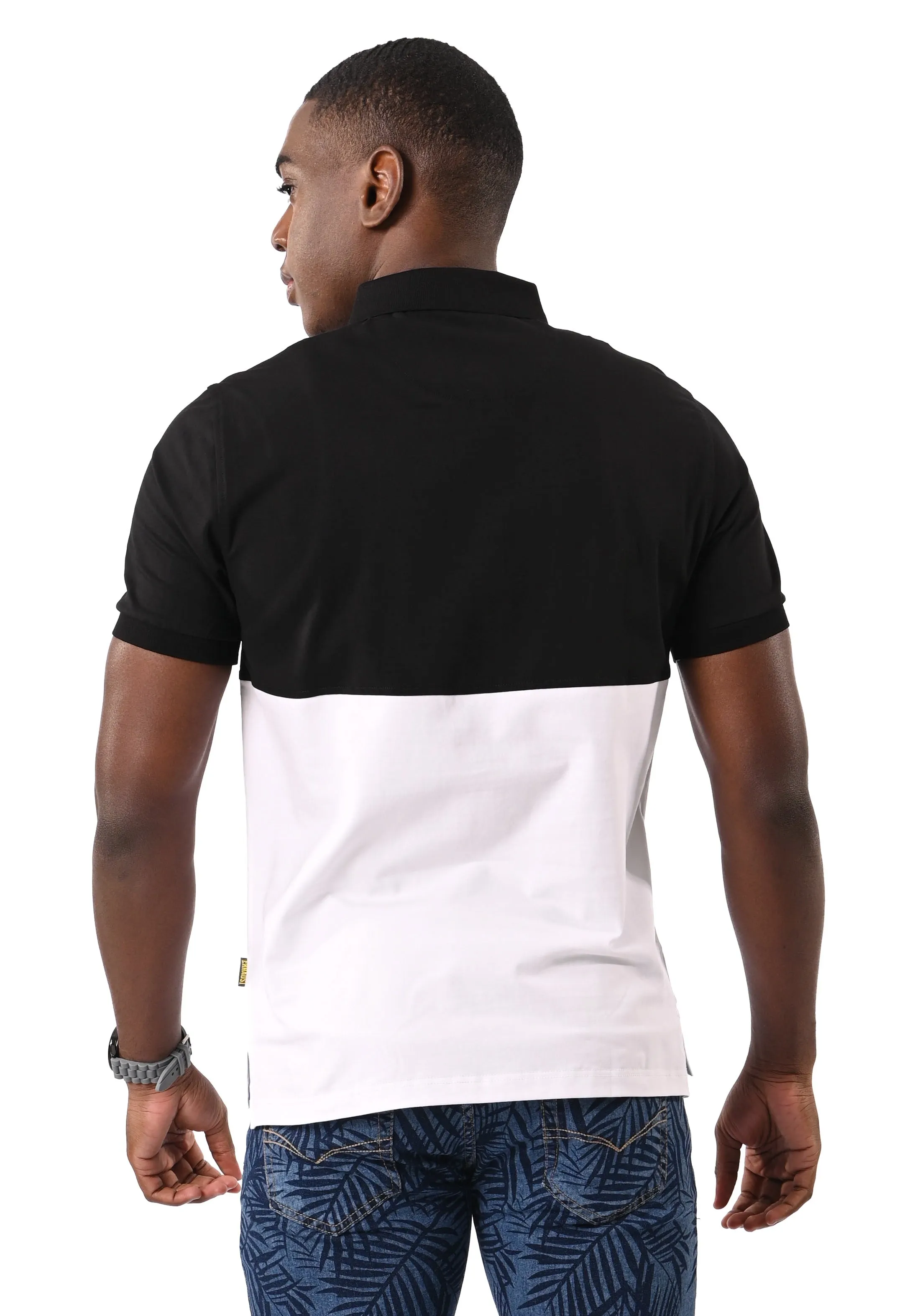 EXHAUST Mens Polo T-Shirt [Slim Fit] 1427