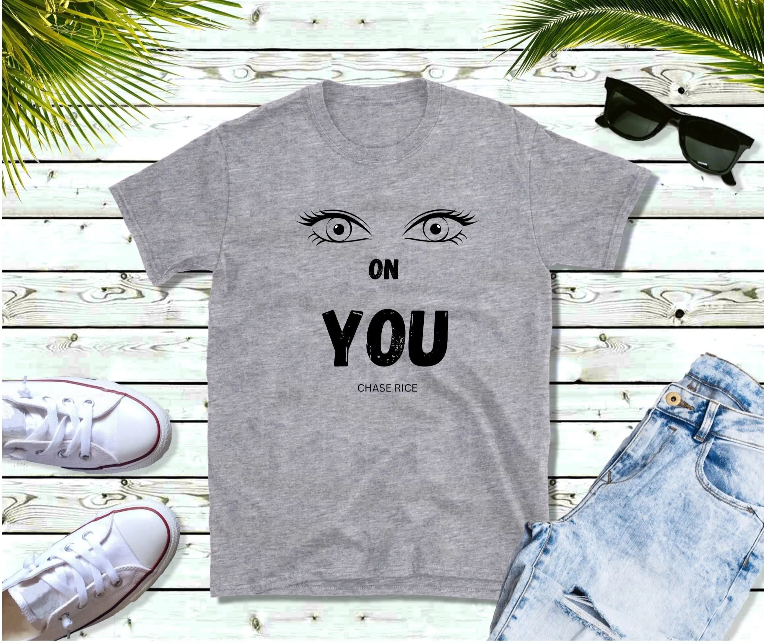 Eyes on You T-Shirt, Music T-Shirt, Tour T-Shirt, Festival T-Shirt, Concert T-Shirt, Casual T-Shirt, Chase Rice T-Shirt