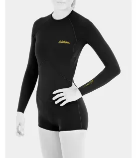 Follow Atlantis Womens Long Sleeve Springsuit - Black