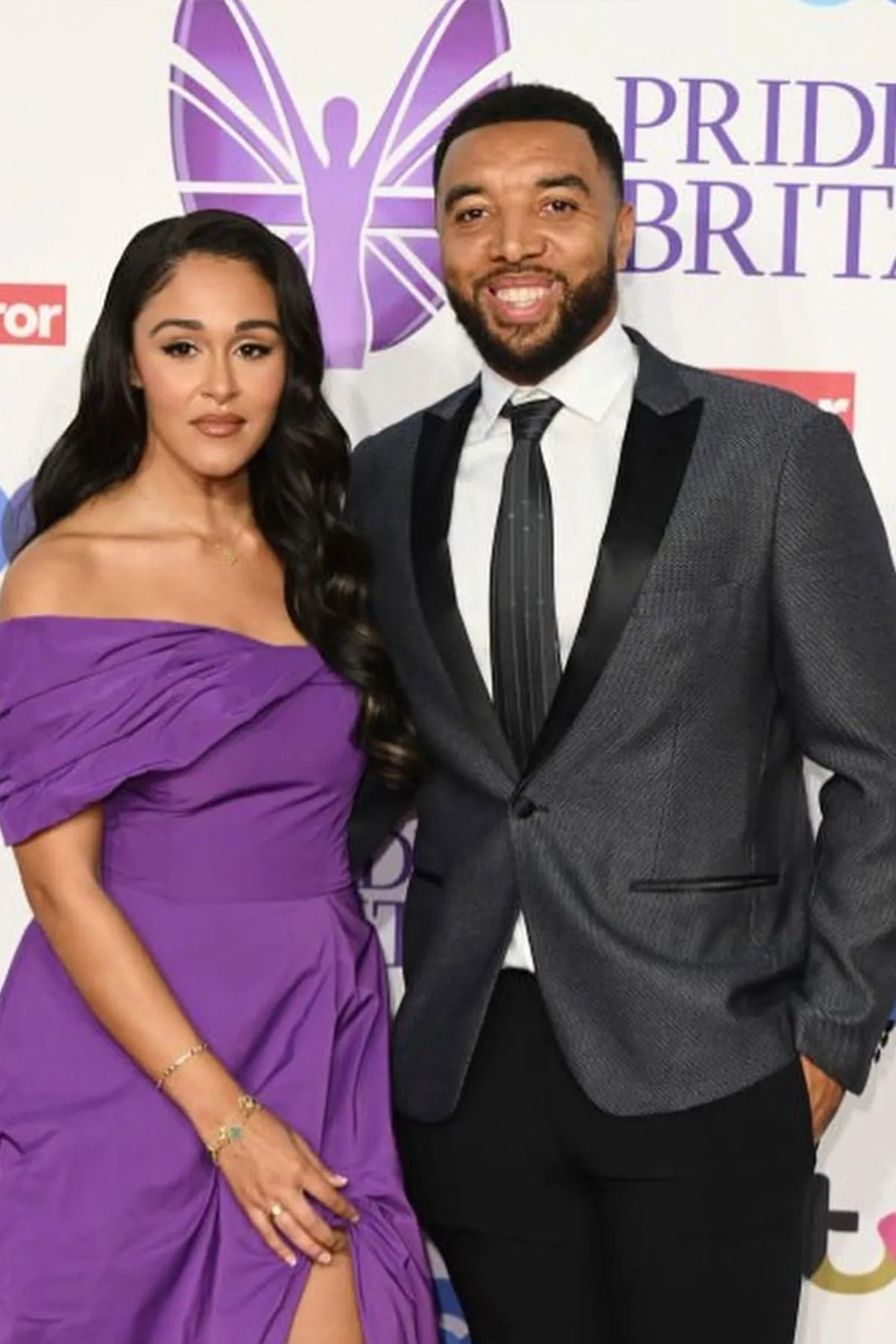 Former Watford Captain Troy Deeney In SPENCER Charcoal Grey Blazer