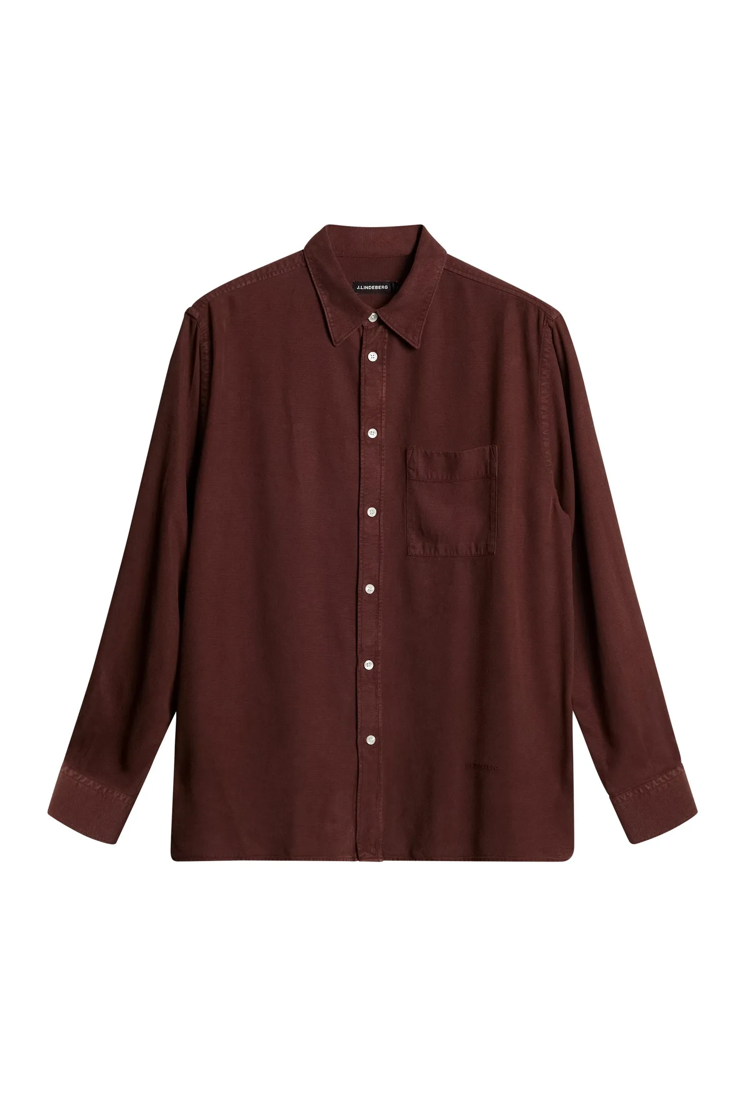 Garment-Dyed Tencel Shirt