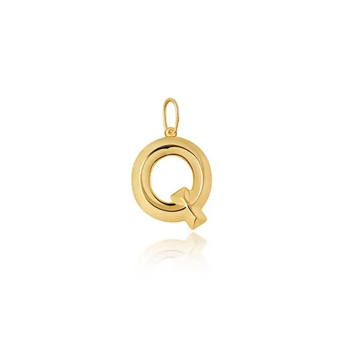 Gold Initial Pendant