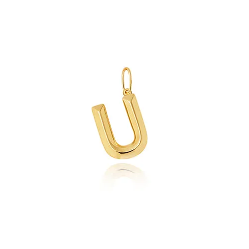 Gold Initial Pendant