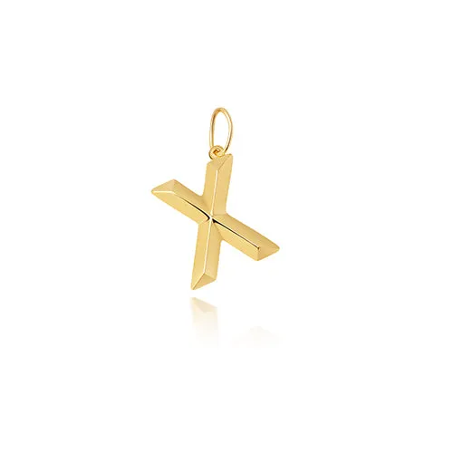 Gold Initial Pendant