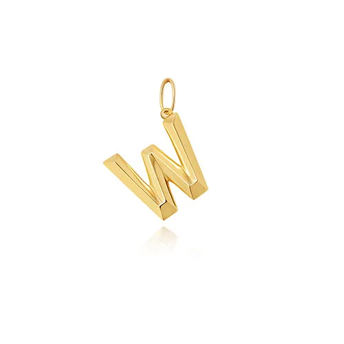 Gold Initial Pendant