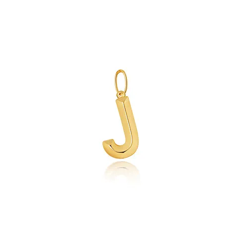 Gold Initial Pendant