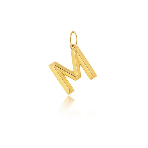 Gold Initial Pendant