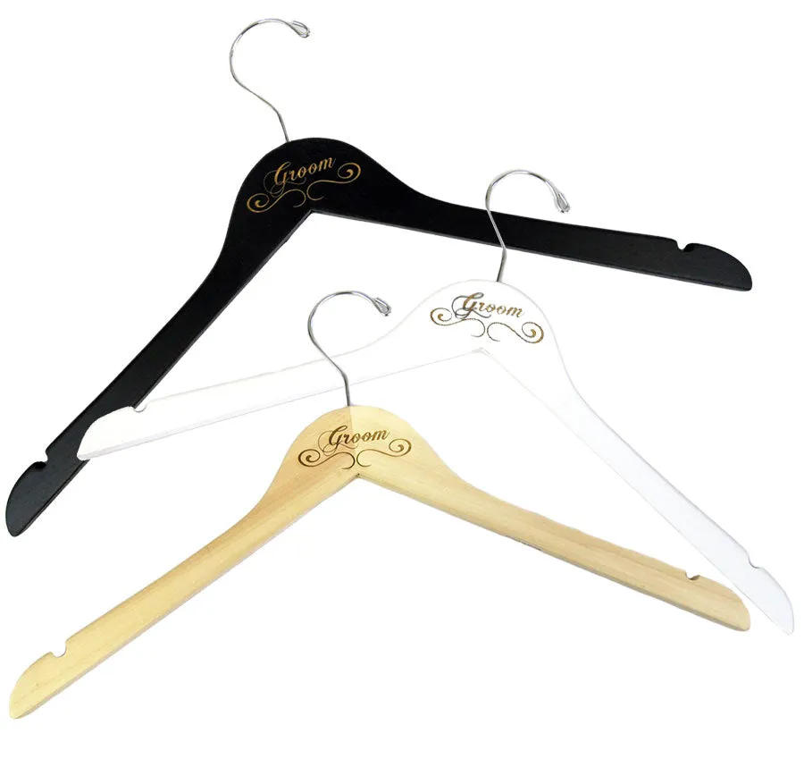 Groom's Suit Wedding Hanger