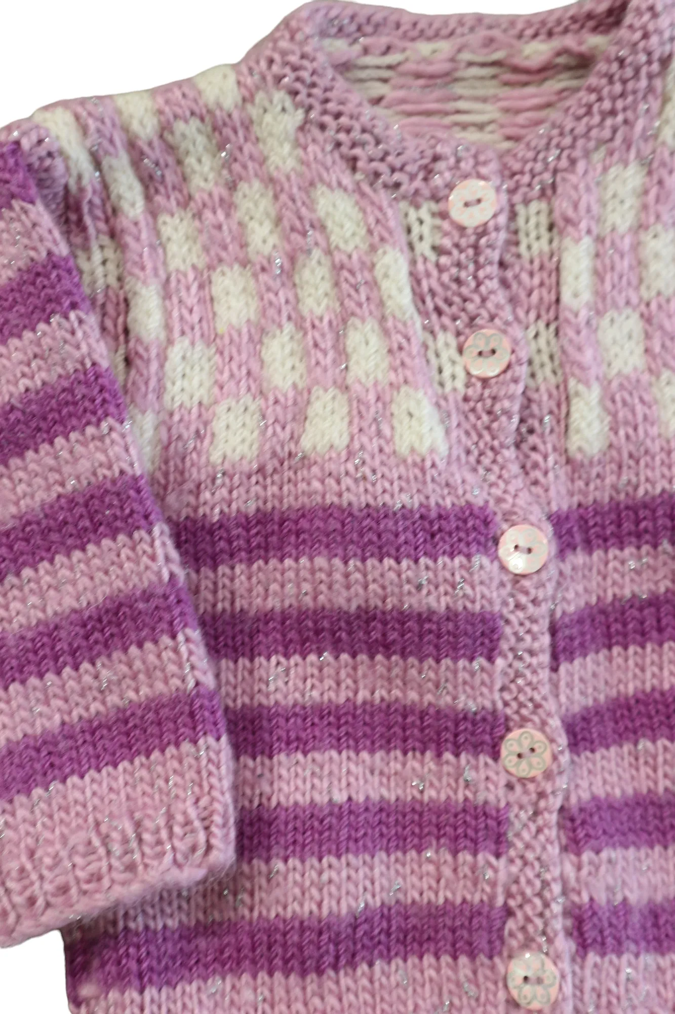 Handknit Cardigan, 000