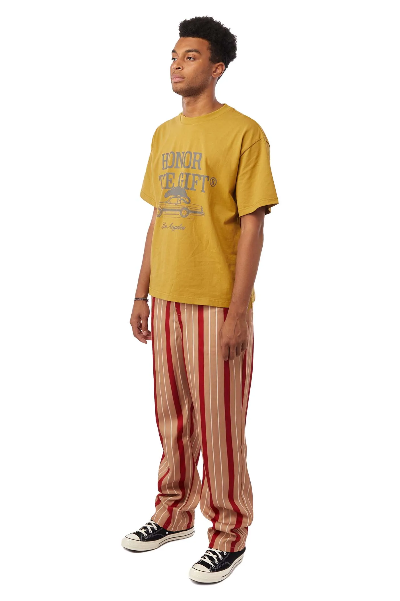 Honor The Gift Mens Private Stripe Pants 'Tan'