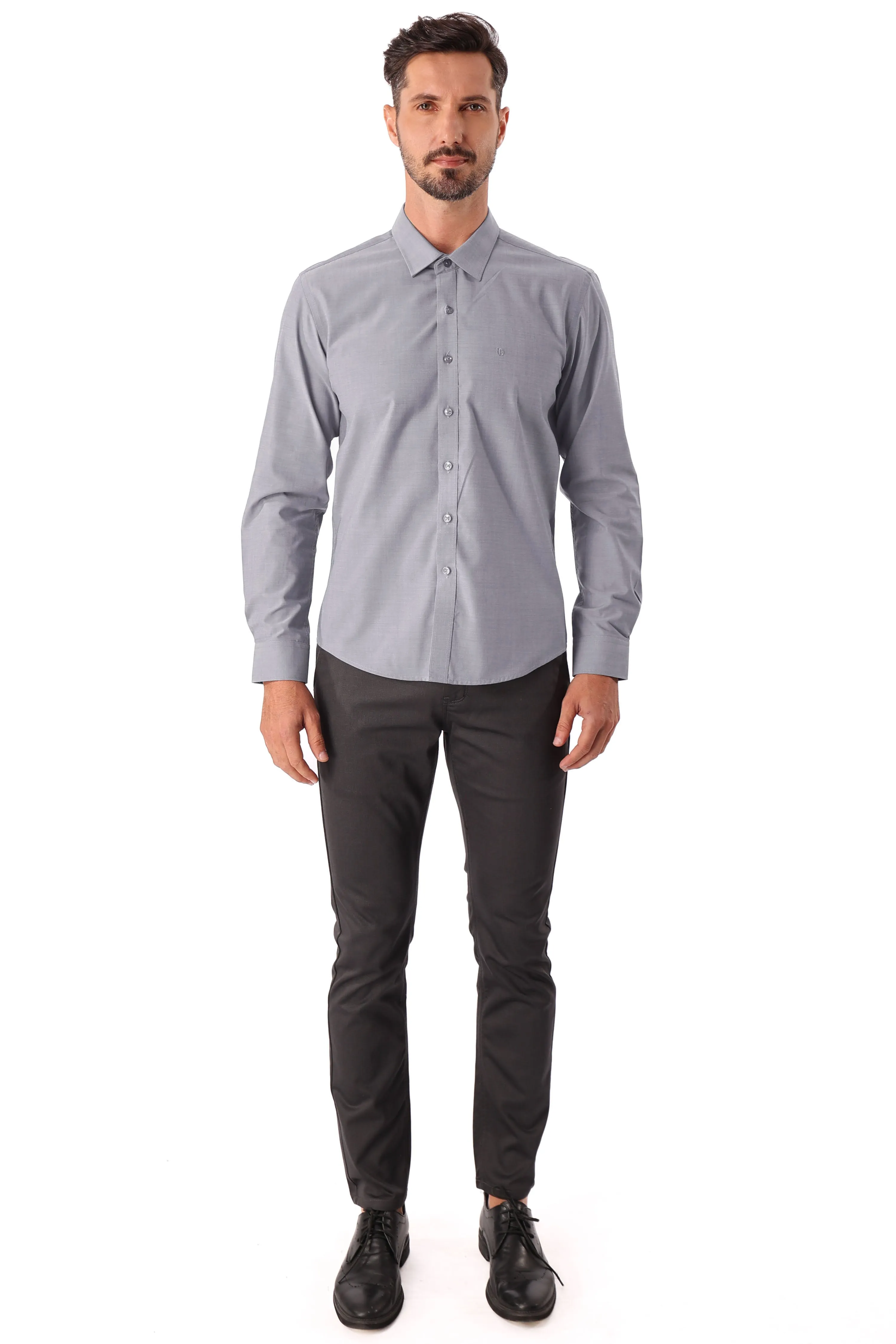 IDEXER LONG SLEEVE SHIRT [SLIM FIT] ID0203