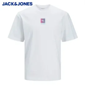 Jack & Jones Beech Logo White T-Shirt White