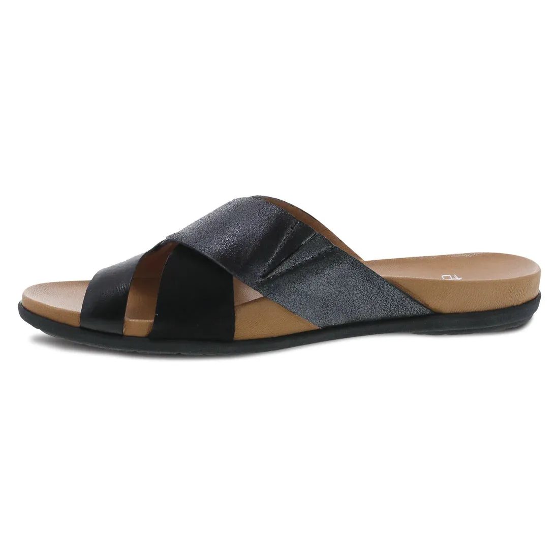 Joanna Strappy Sandal in Black Multi CLOSEOUTS