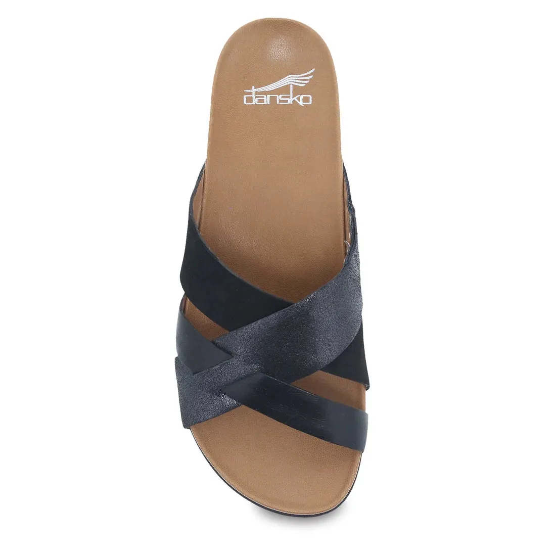 Joanna Strappy Sandal in Black Multi CLOSEOUTS