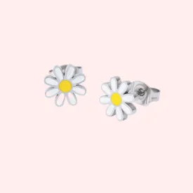 Kids Daisy Stud Hypoallergenic Earrings