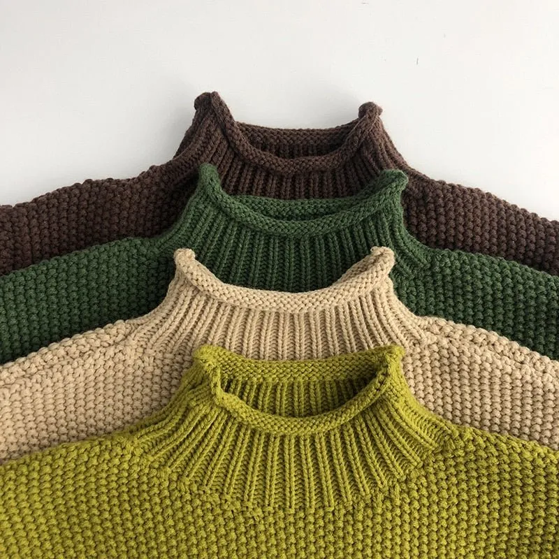 Knit Turtleneck Jumper