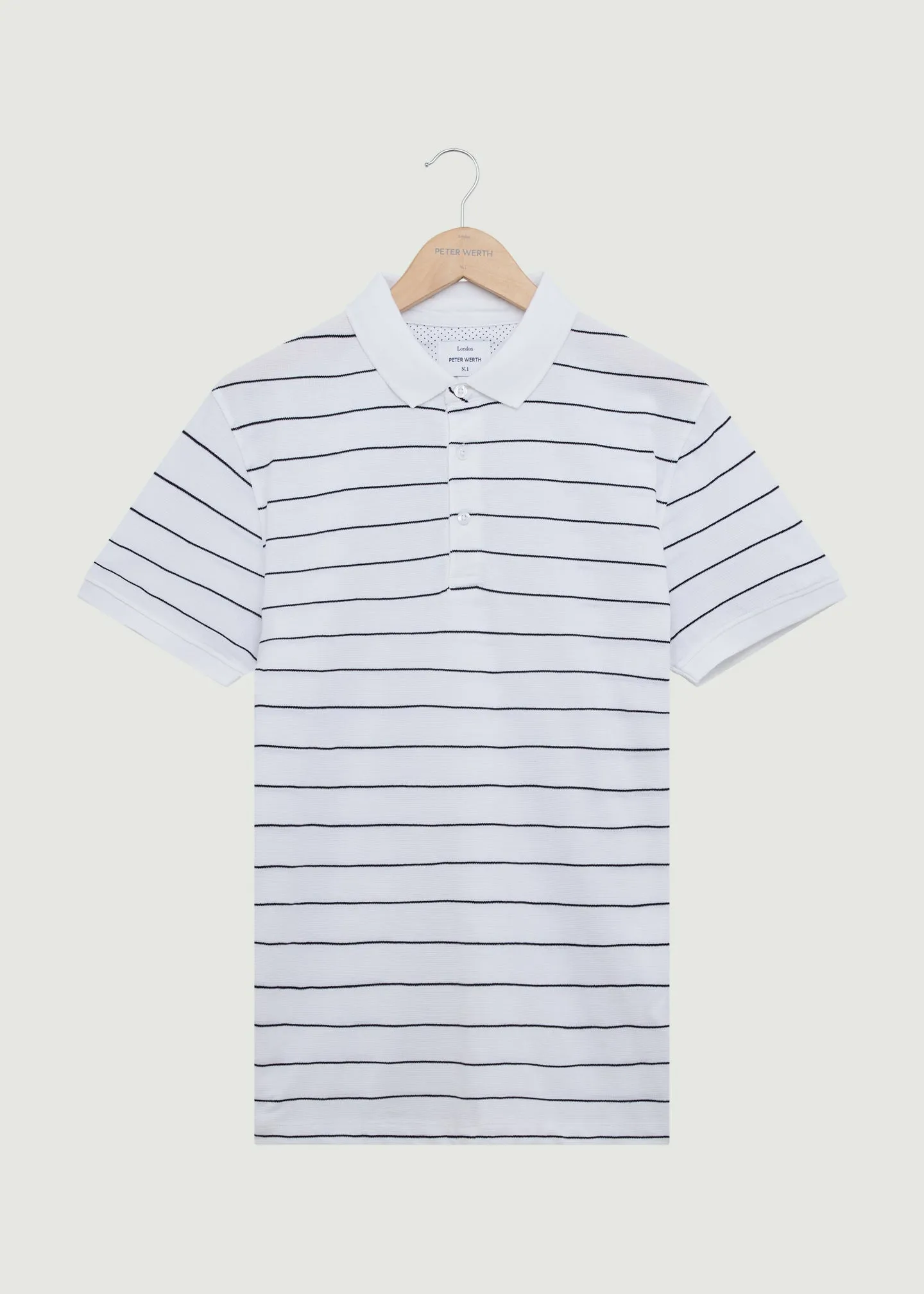 Lappard Polo Shirt - White/Black