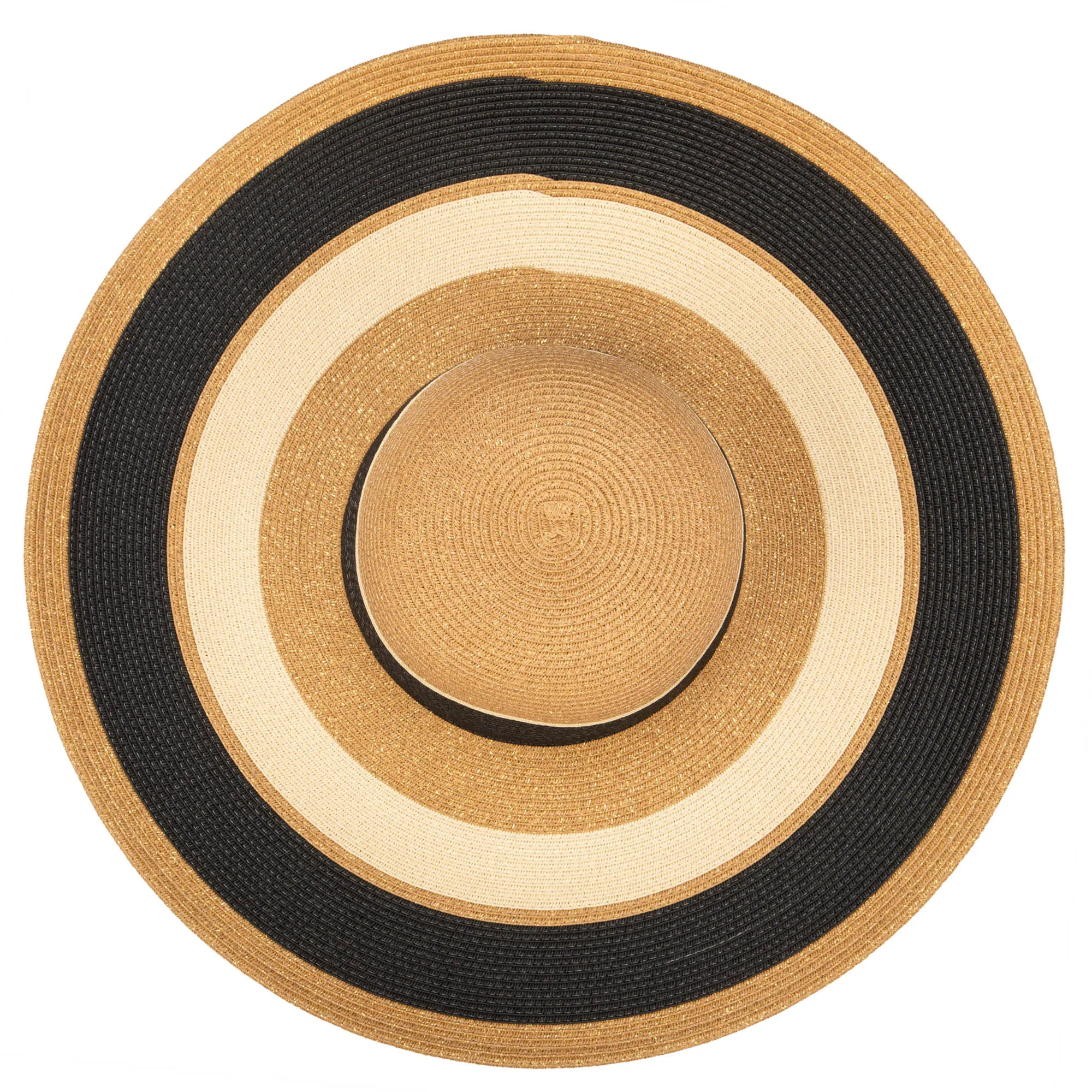 Las Palmas Floppy - Ultrabraid Striped Floppy Hat